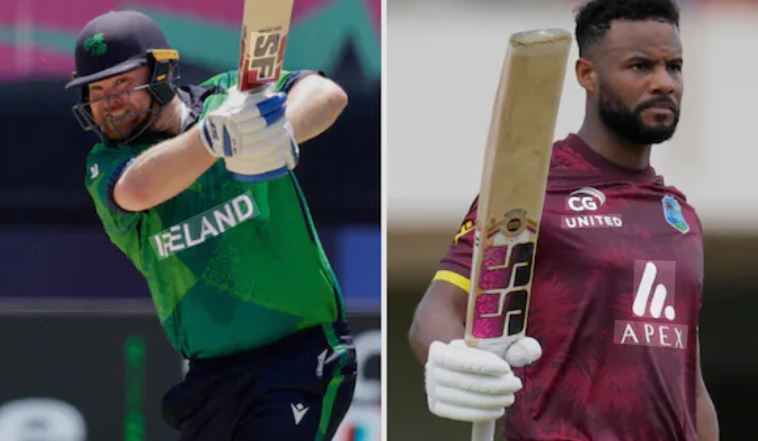 West Indies Cricket Team Vs Ireland Cricket Team Match Scorecard
