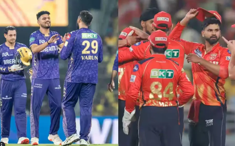 Kolkata Knight Riders Vs Punjab Kings Timeline