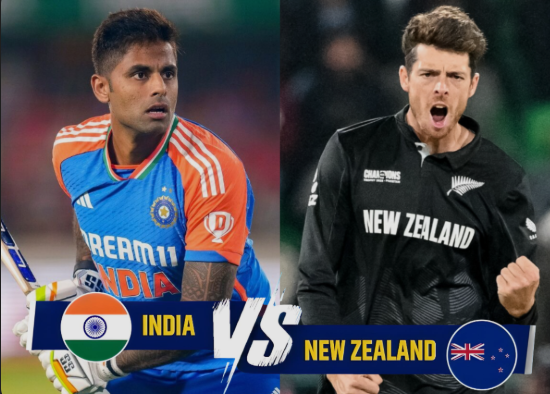 India National Cricket Team Vs New Zealand National Cricket Team Standings