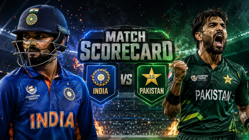 India National Cricket Team Vs England Cricket Team Match Scorecard