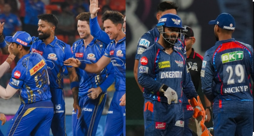 Mumbai Indians Vs Lucknow Super Giants Timeline