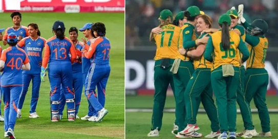 South Africa Women's National Cricket Team Vs India Women's National Cricket Team Timeline