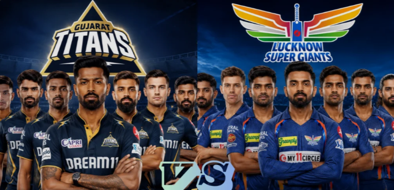Lucknow Super Giants Vs Gujarat Titans Timeline