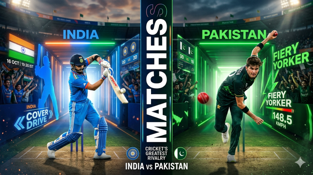 India National Cricket Team Vs Pakistan National Cricket Team Matches