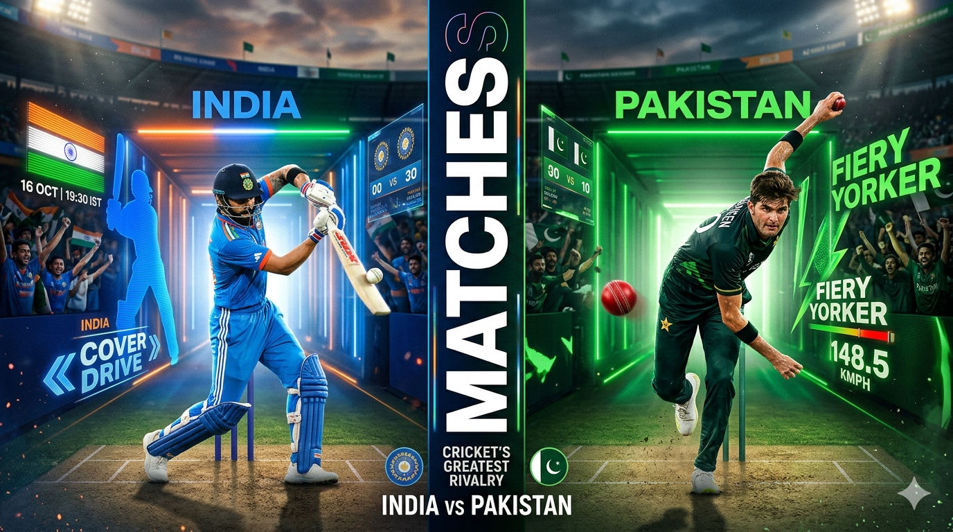India National Cricket Team Vs Pakistan National Cricket Team Matches